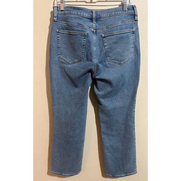 J. Crew Mid-Rise Flare Crop Jeans Size 29 - Picture 4 of 7